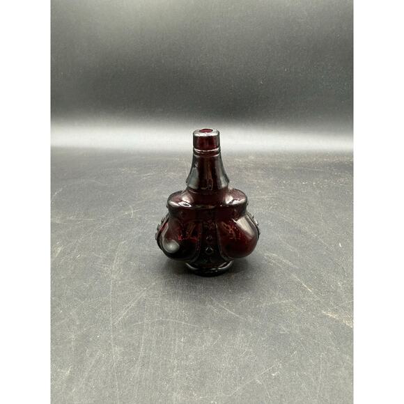 Vintage Wheaton amethyst purple Bottle 3 1/2 " - no stopper - Picture 5 of 10